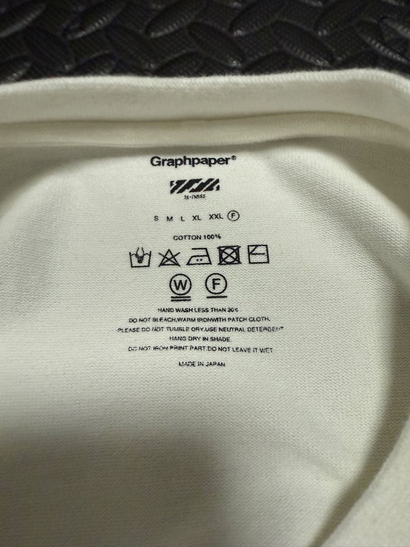 is-ness for Graphpaper スリットTシャツ サイズL相当