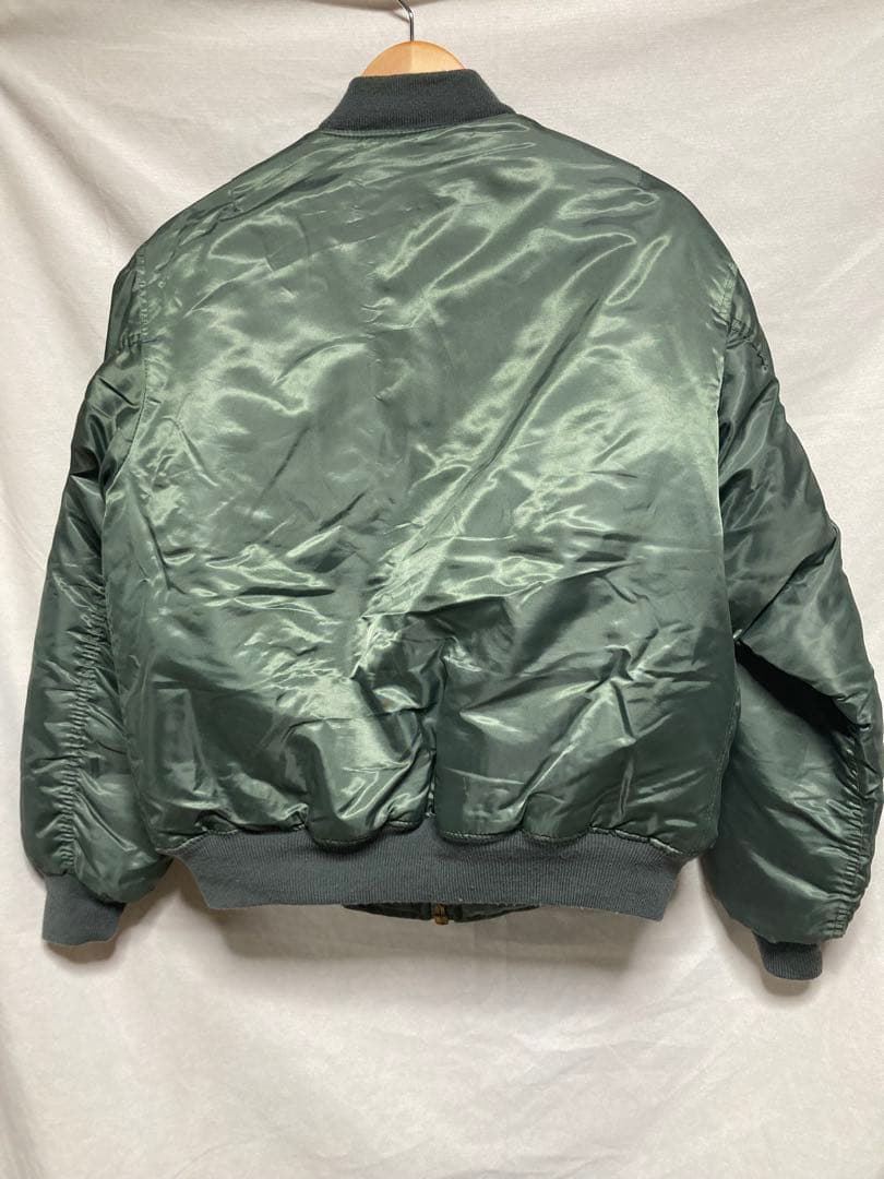 ロスコ　MA-1フライトジャケット オリーブグリーン　S