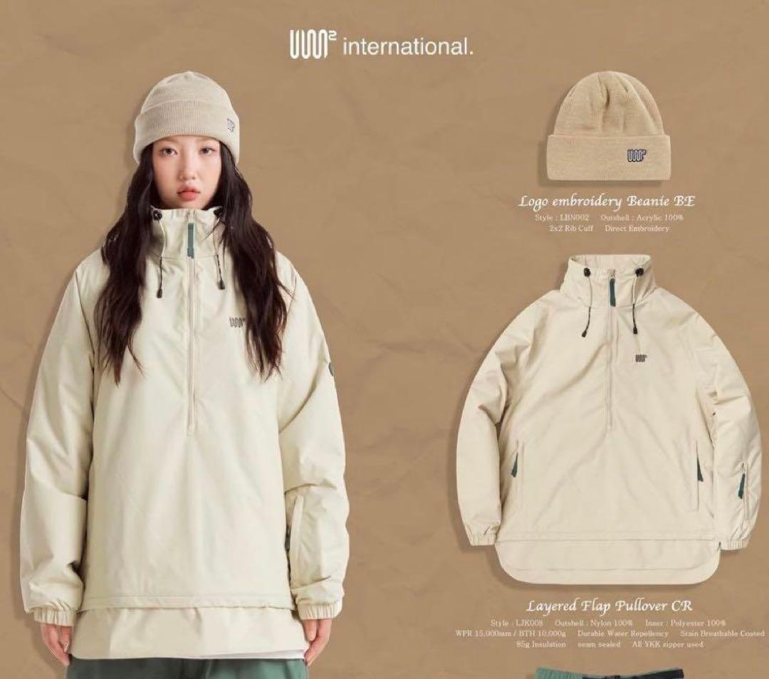 USS2 サイズS プルオーバー スノボウェア 上