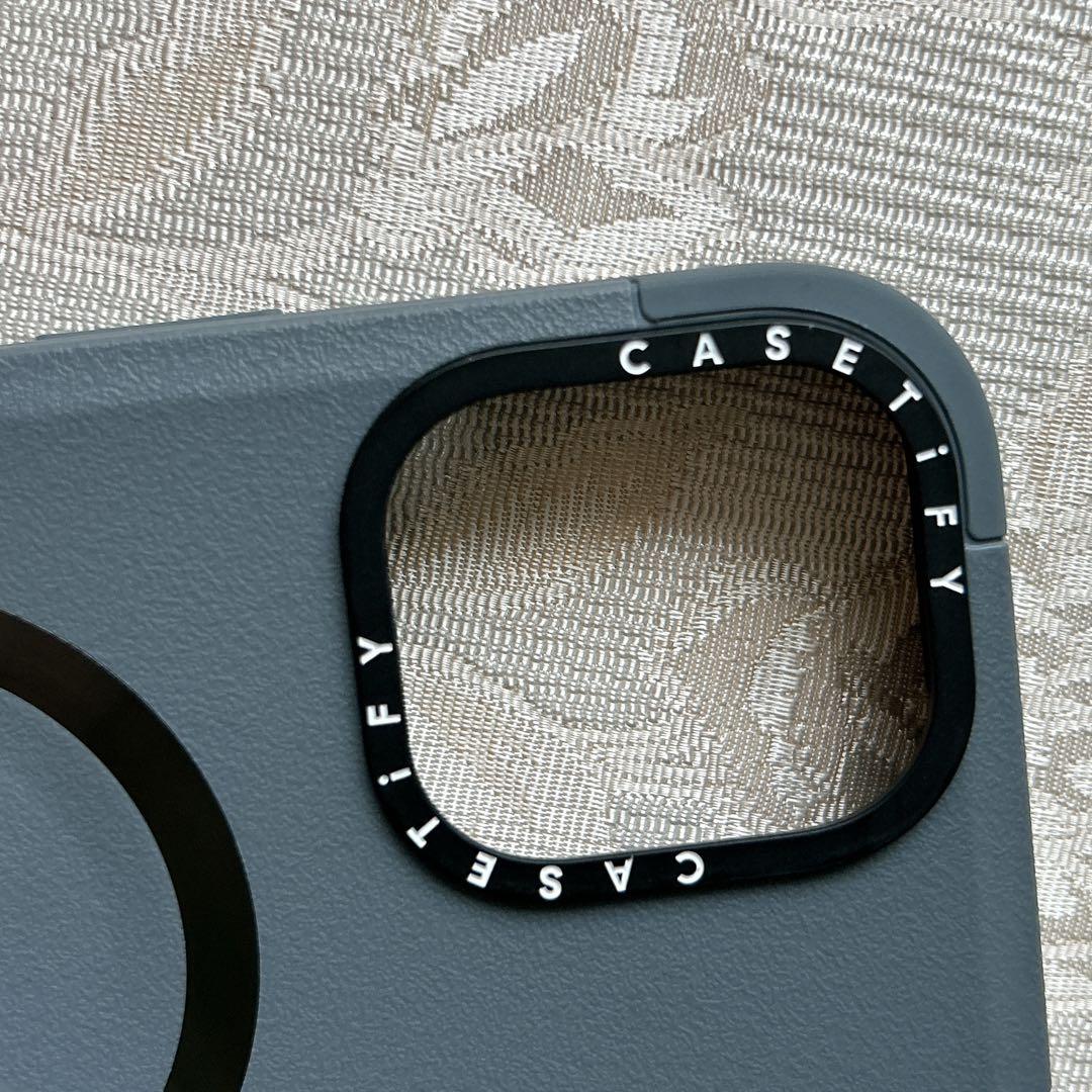 CASETiFY フォースケース iPhone 16 Plus グレー