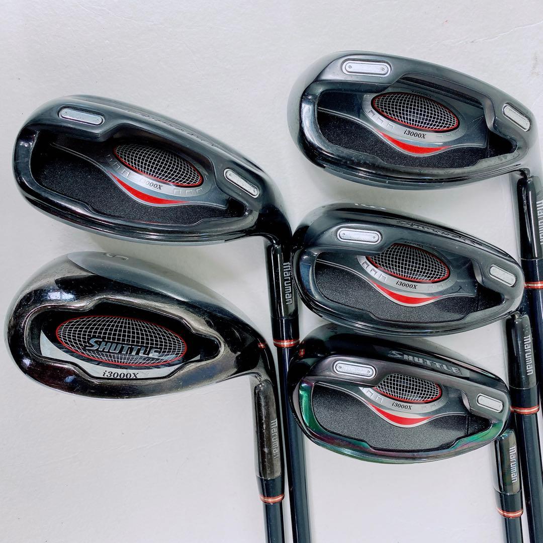 マルマン　アイアン　シャトル　i3000X R 8-S 5本　N2474