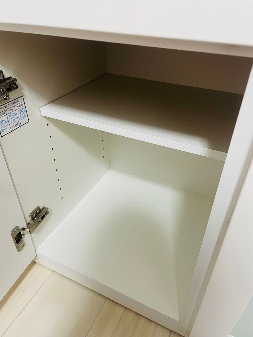 ニトリ　食器棚　ホワイト