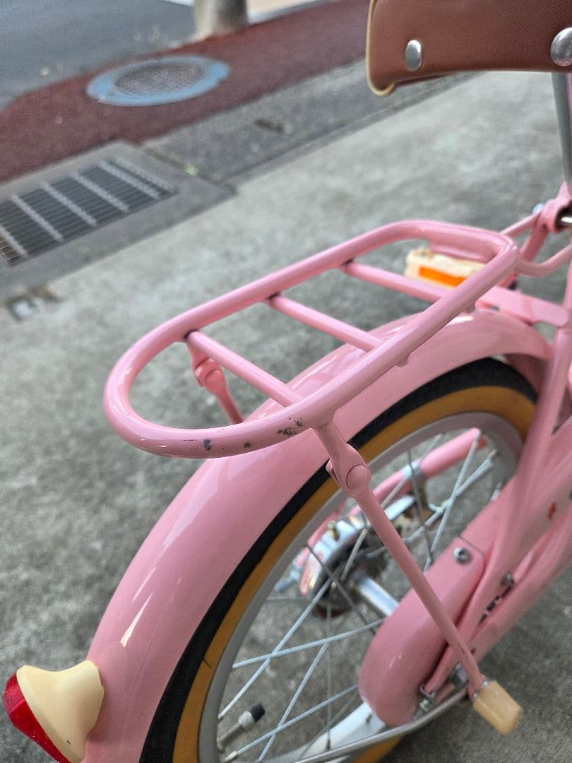 【引取限定】ブリヂストン ハッチ ピンク子供用自転車 キッズ 16インチ