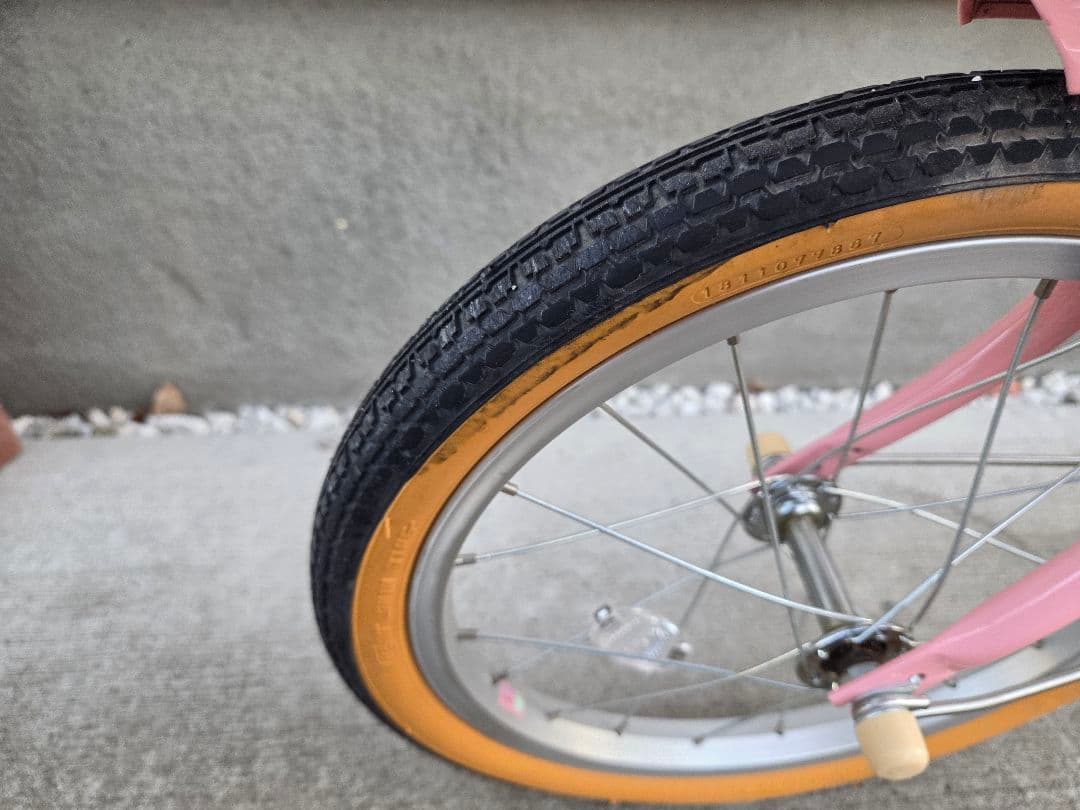 【引取限定】ブリヂストン ハッチ ピンク子供用自転車 キッズ 16インチ