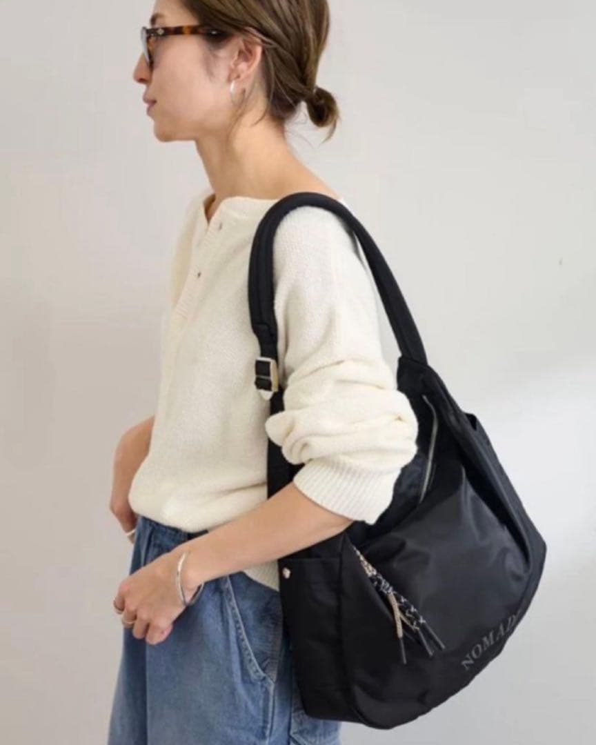FRAMeWORK NOMADIS/別注コードチャームSHOULDERバッグ