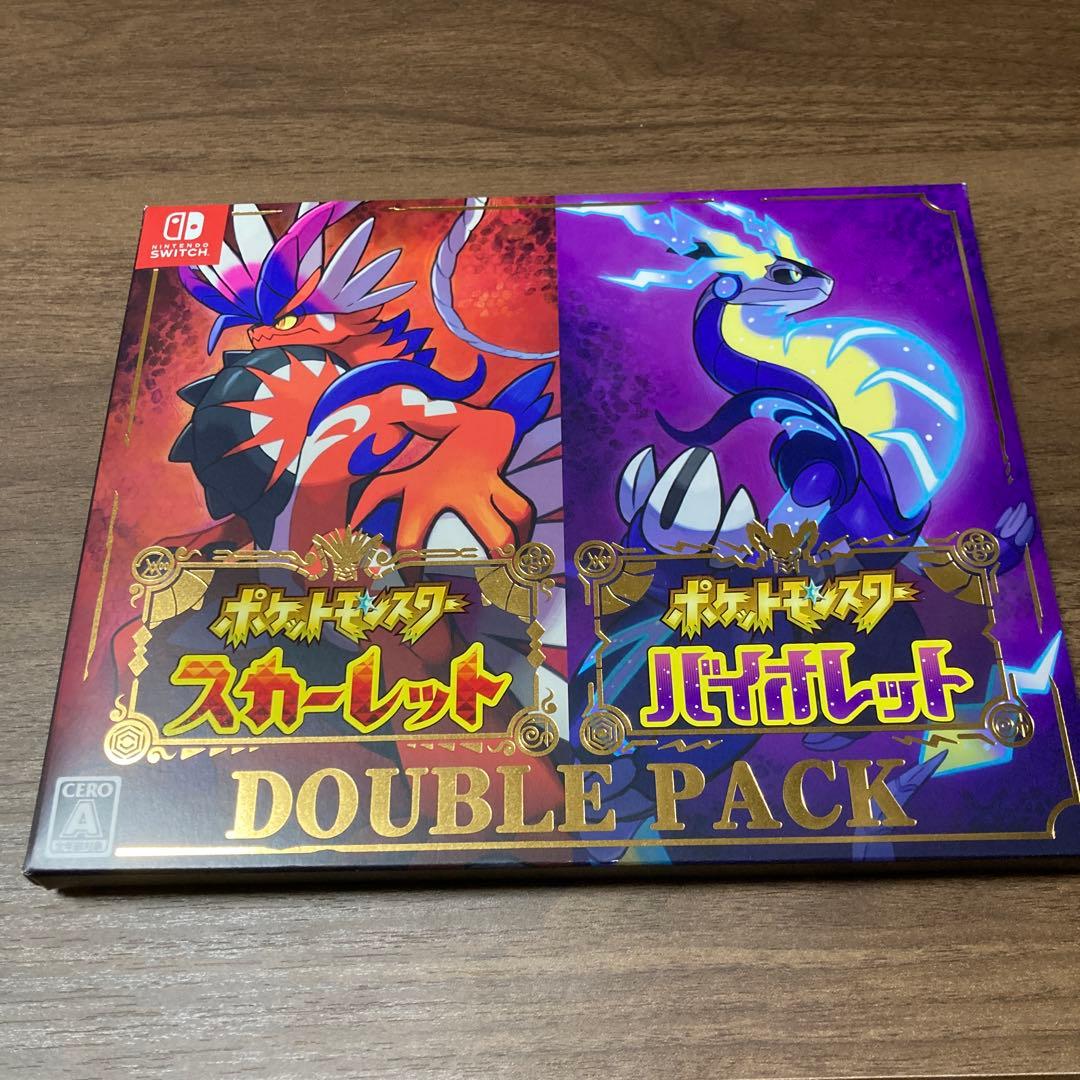 ポケットモンスター スカーレット & バイオレット ダブルパック　Switch