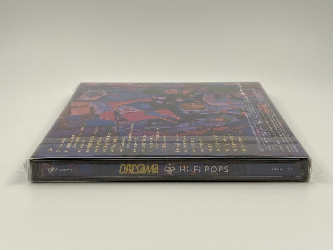 新品未開封 ORESAMA Hi-Fi POPS 初回限定盤CD＋Blu-ray