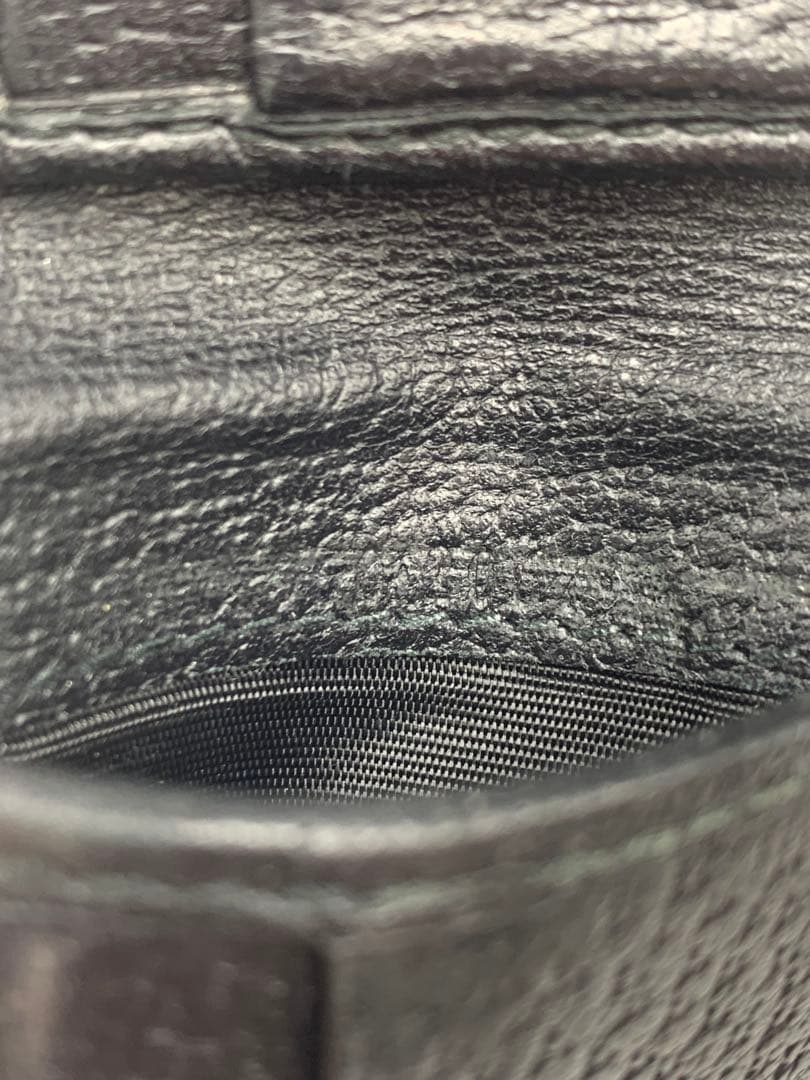 グッチ　二つ折り財布　小銭入れ　ケース　マーモント　ブラック P55