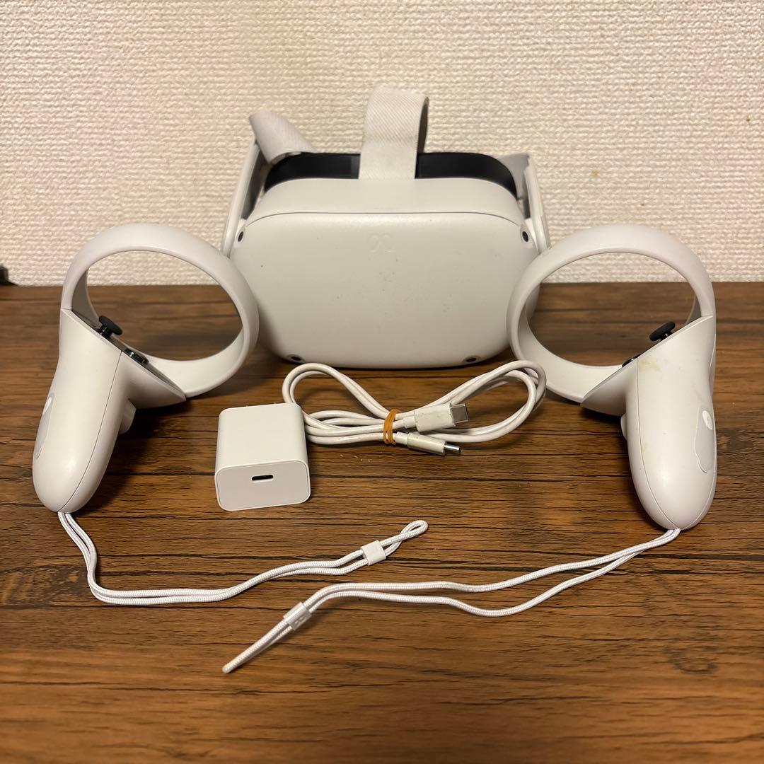 メタクエスト2 VRヘッドセット ホワイト クリアレンズ付き256GB