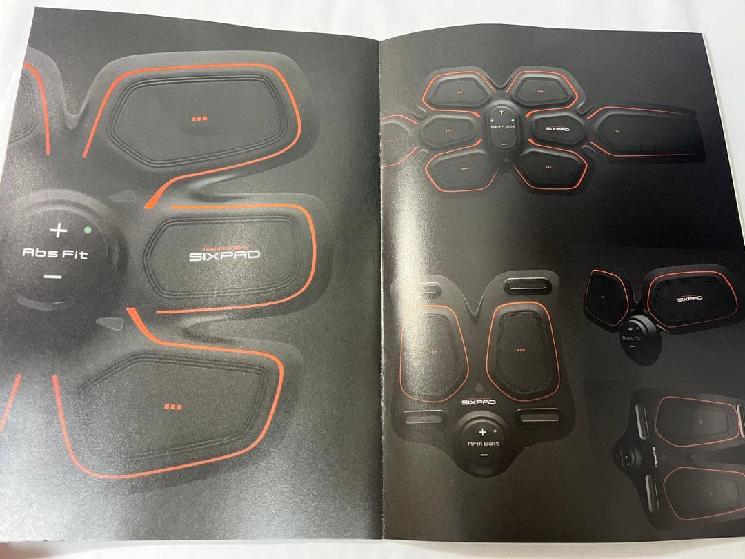 【SIXPAD（シックスパッド）】４箇所セット（腹、胸、両腕）