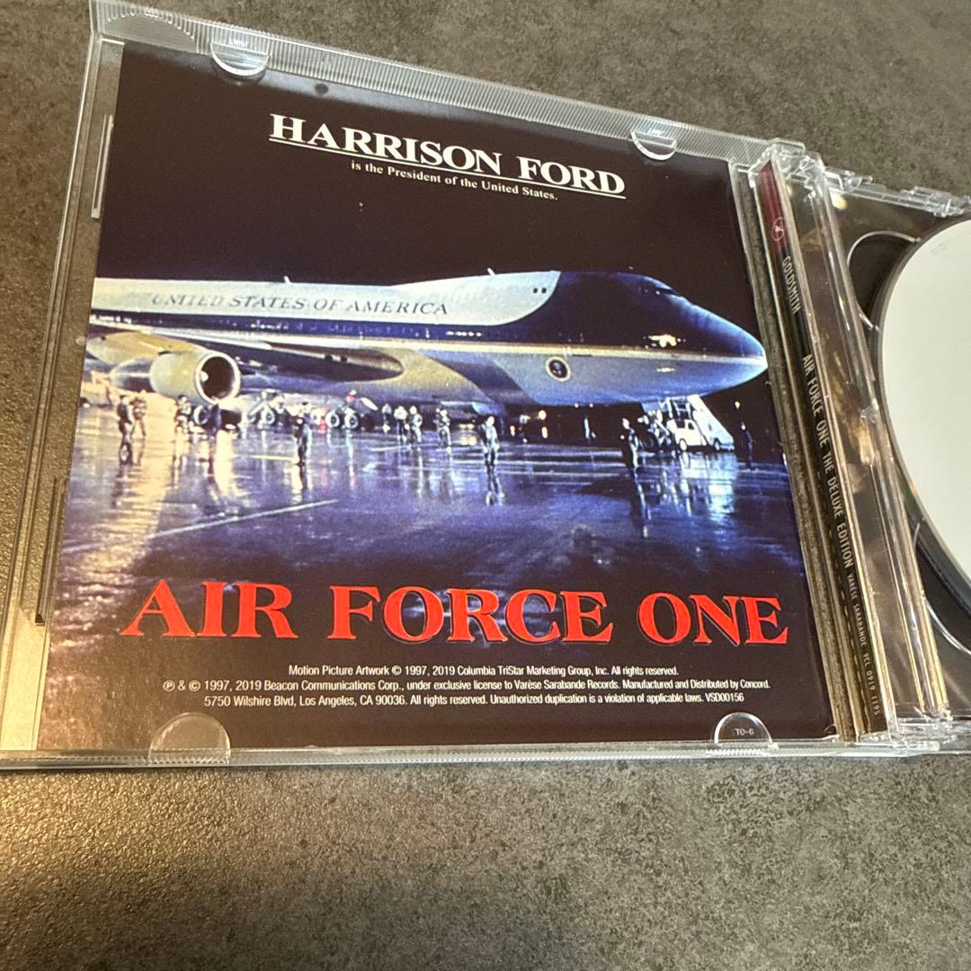 廃盤　サントラCD「エアフォース・ワン」DXエディション 2枚組　4000枚限定