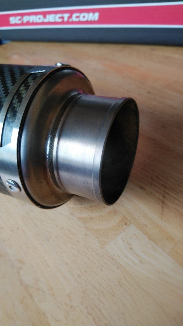 SC-PROJECT GP-M2 ZX6R スリップオンサイレンサー消音 美品