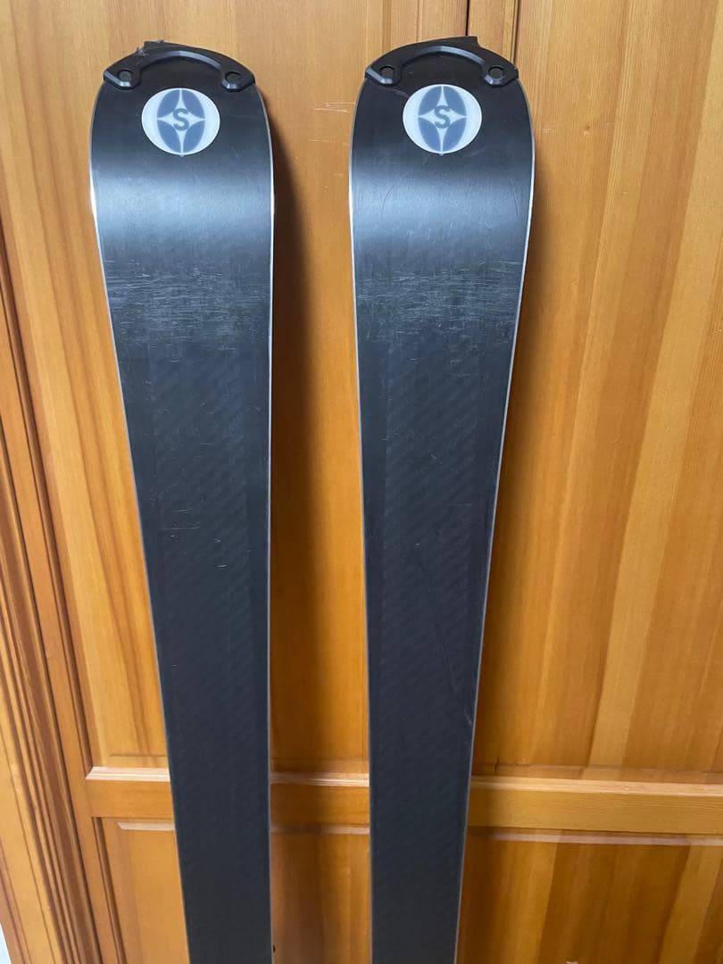 オガサカTRIUN トライアン　S 165 スキー 板 バインディング付き