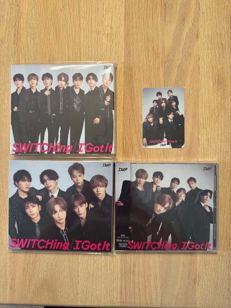 [新品未開封]IMP. SWITCHing/I Got it ３形態＋ステッカー