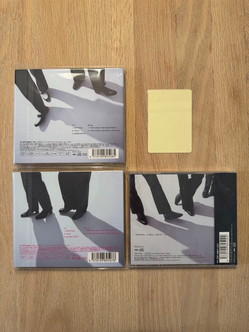 [新品未開封]IMP. SWITCHing/I Got it ３形態＋ステッカー