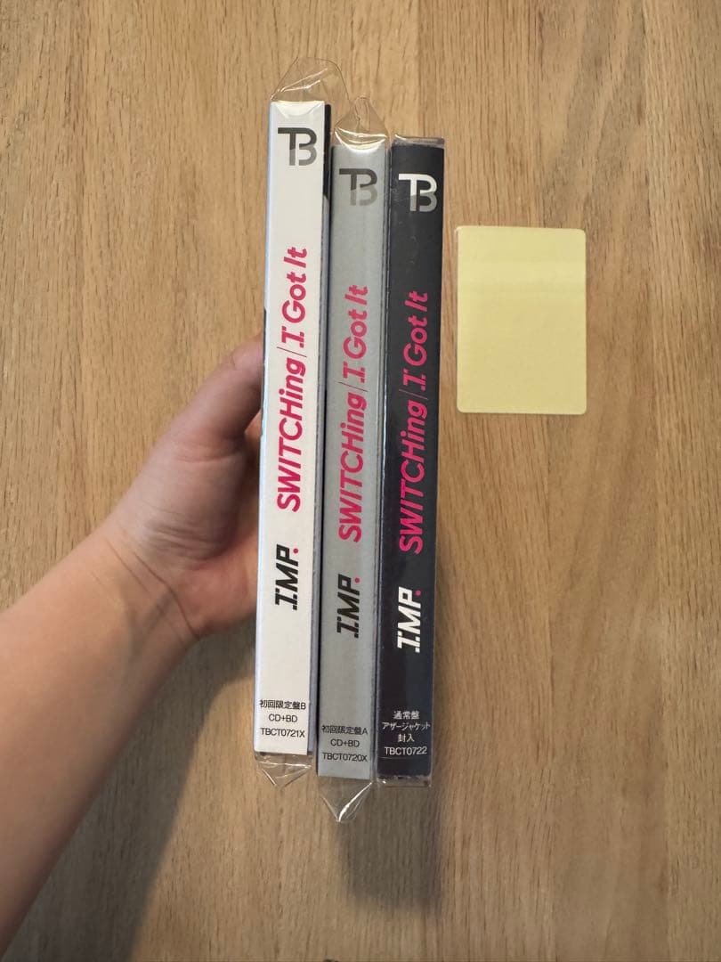[新品未開封]IMP. SWITCHing/I Got it ３形態＋ステッカー