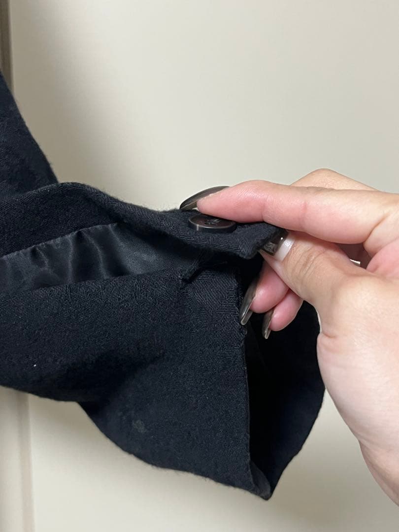 【お得】HARE ブラック ヴィンテージソデアキビッグテーラードジャケット