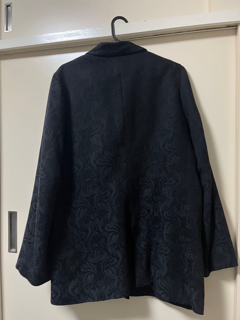 【お得】HARE ブラック ヴィンテージソデアキビッグテーラードジャケット