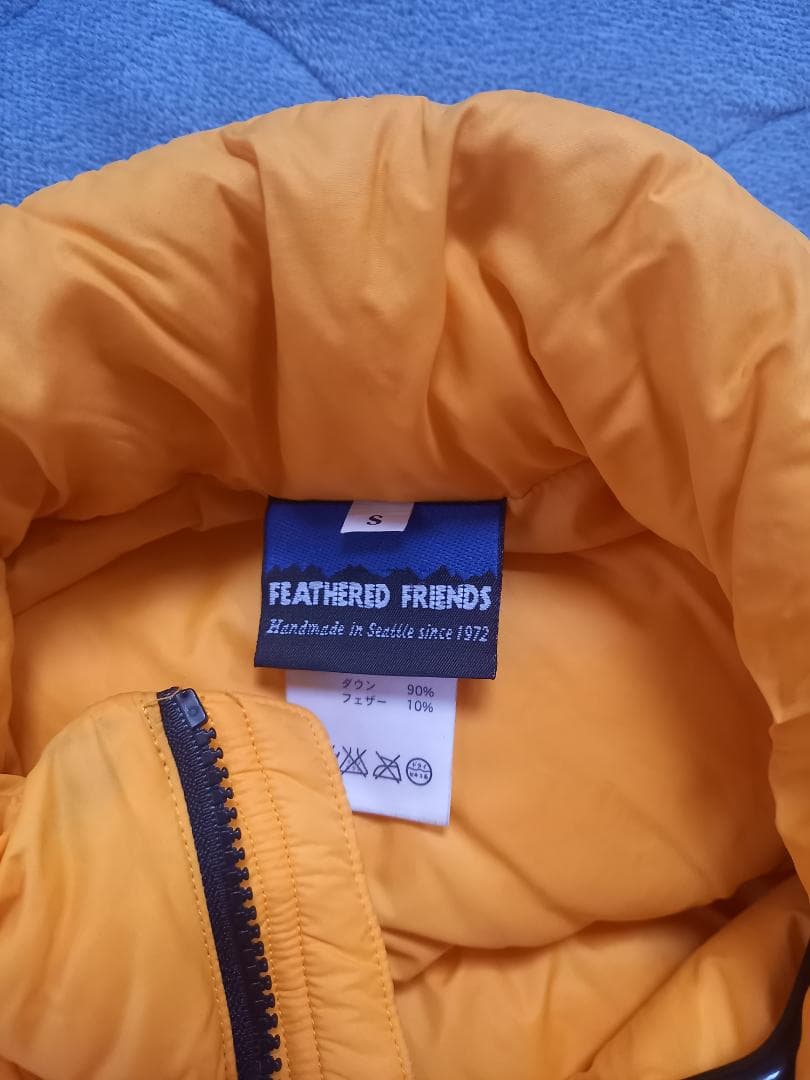 k*k様 O*N様 FEATHERED FRIENDSダウンベスト*イエローSサ