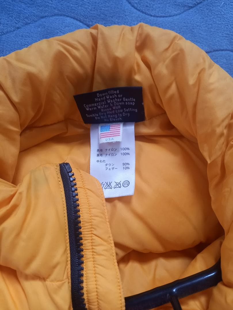 k*k様 O*N様 FEATHERED FRIENDSダウンベスト*イエローSサ