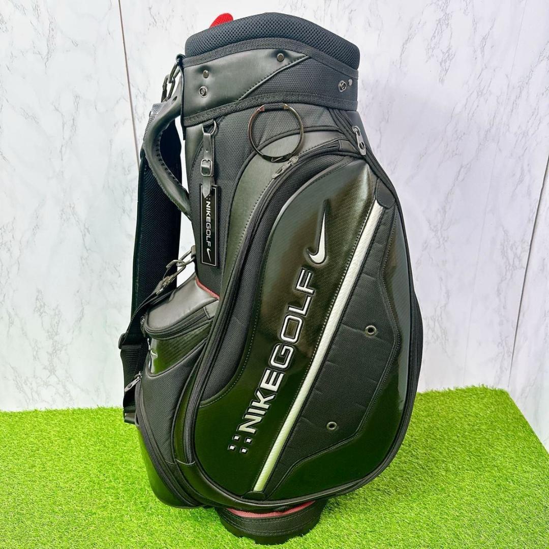 希少 ナイキ キャディバック エナメル ９型 6分割 廃盤品