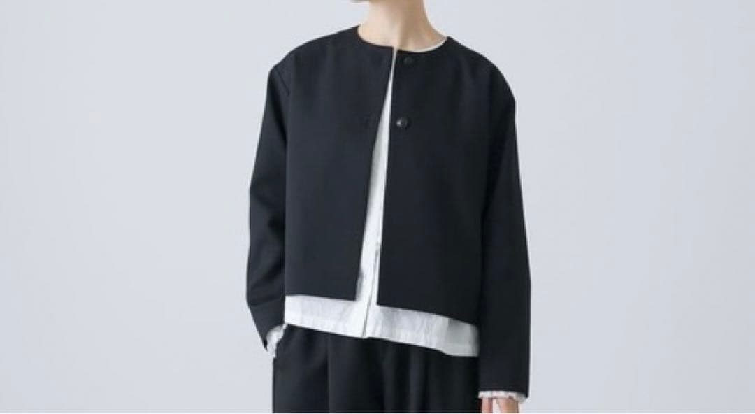 かぐれ　ノーカラージャケット