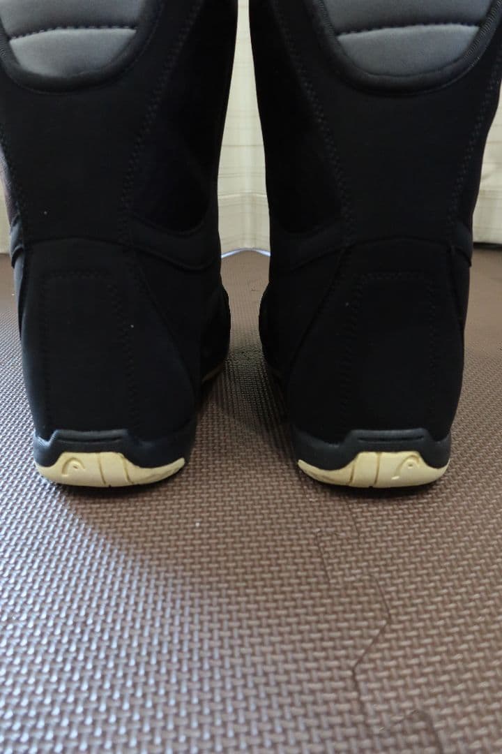 女性用スノーボードブーツ ボアシステム ブラック