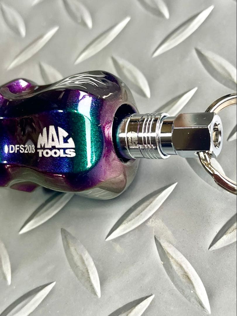 マックツール、2019限定、改造グリップキーホルダー、マジョーラ使用