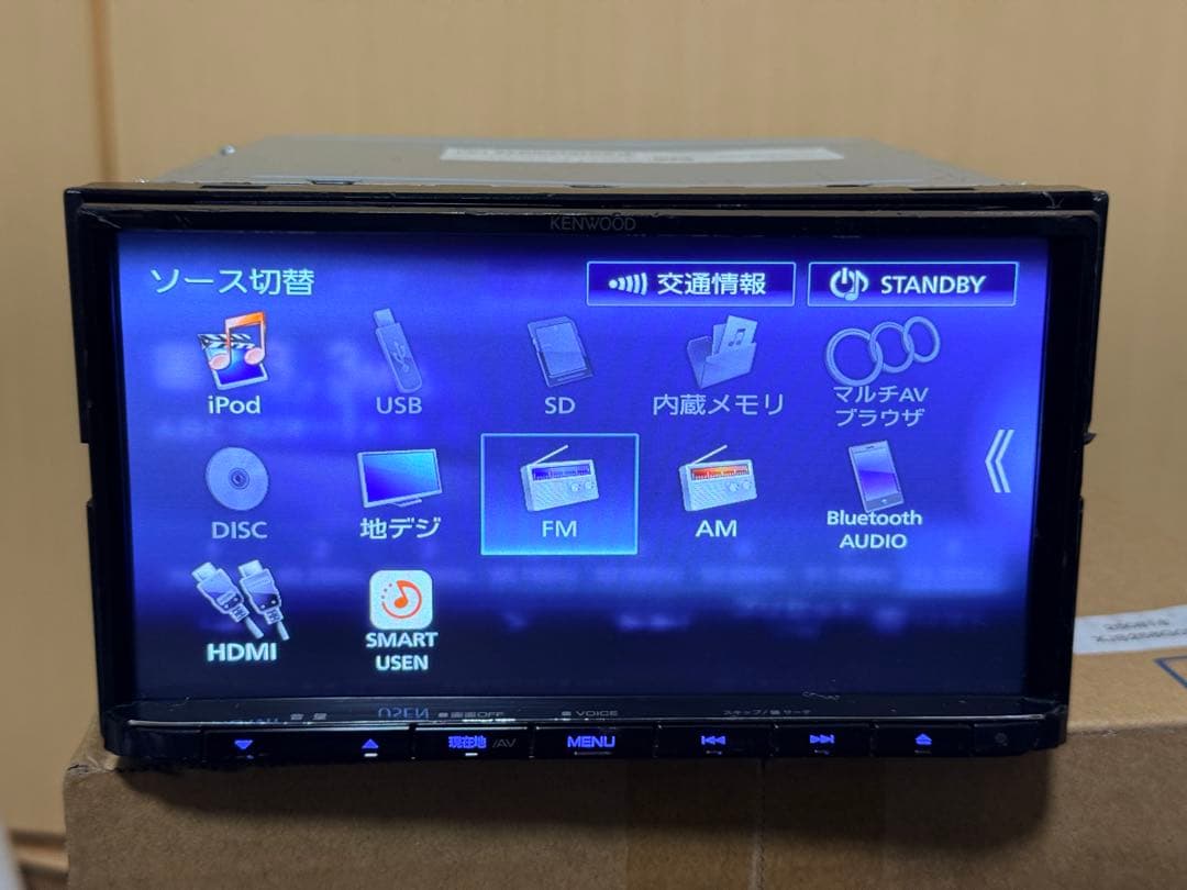 KENWOOD カーナビMDV-S710 map data2023