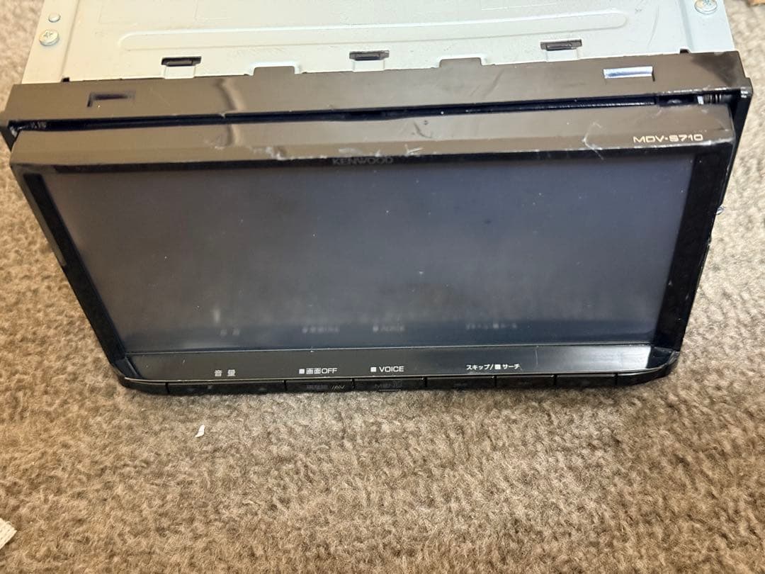 KENWOOD カーナビMDV-S710 map data2023