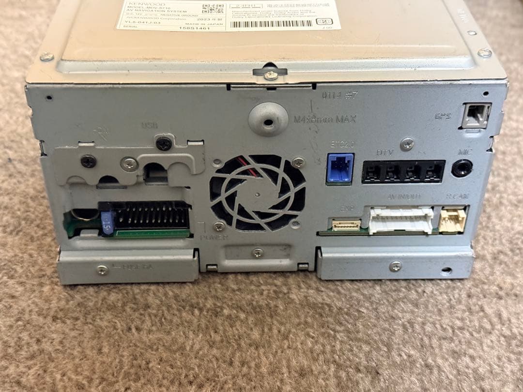 KENWOOD カーナビMDV-S710 map data2023