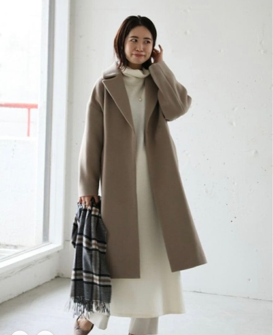 【美品✨】IENA イエナ MANTECOオーバーチェスターコート M ベージュ