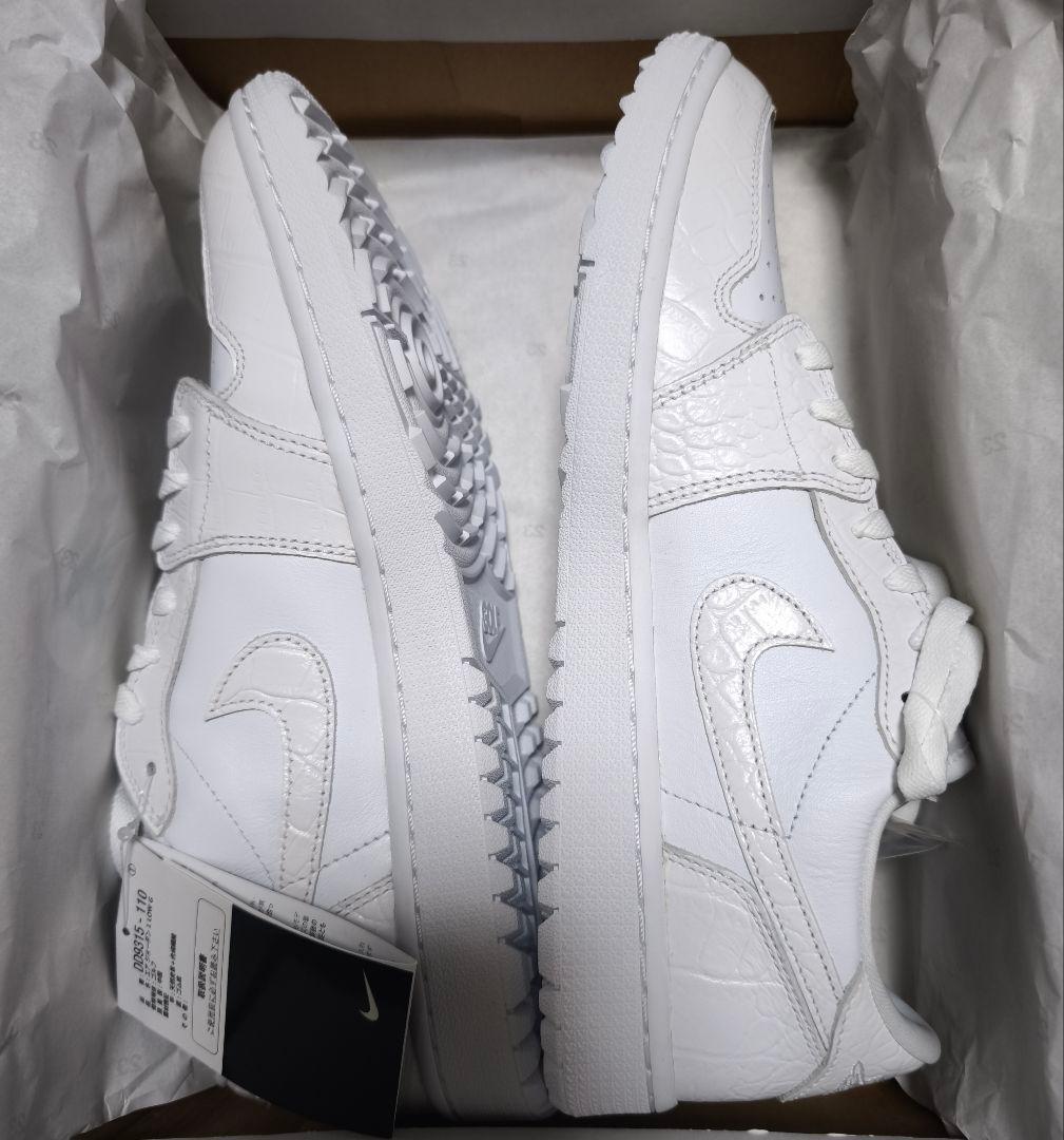 ●新品 NIKE エアジョーダン1 LOW G ホワイト 29cm ゴルフ