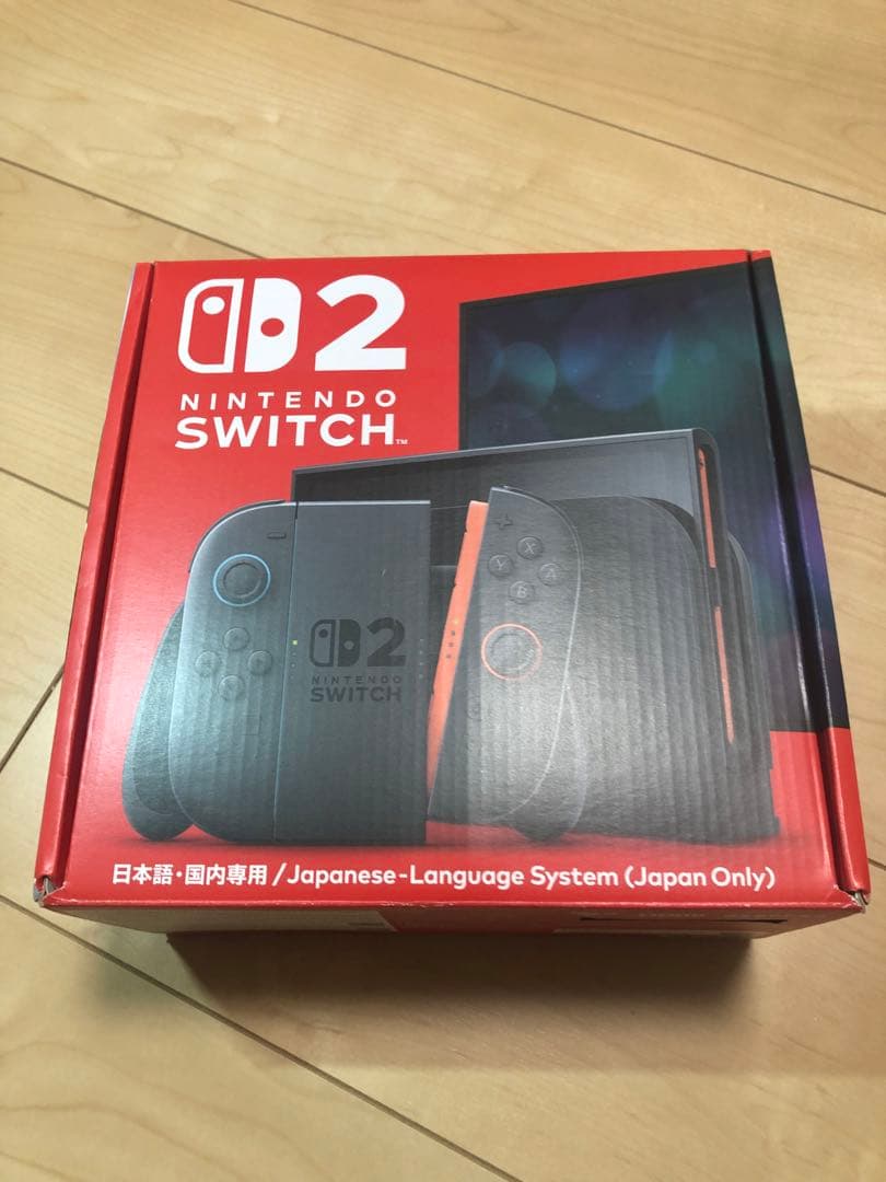 【新品未使用】Nintendo Switch2 日本語専用　即日発送！