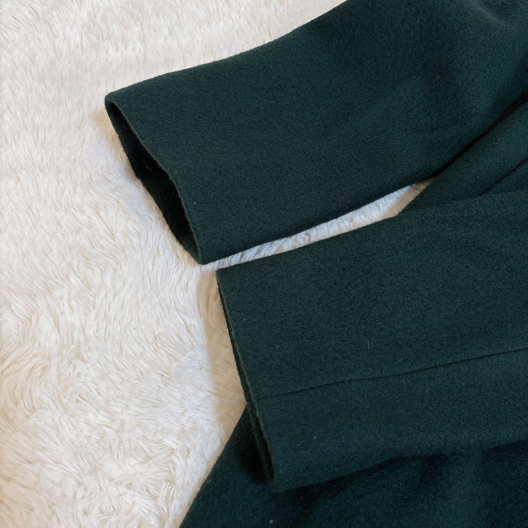 希少カラー☆マッキントッシュロンドン フーデッドコート イタリア生地 ウール