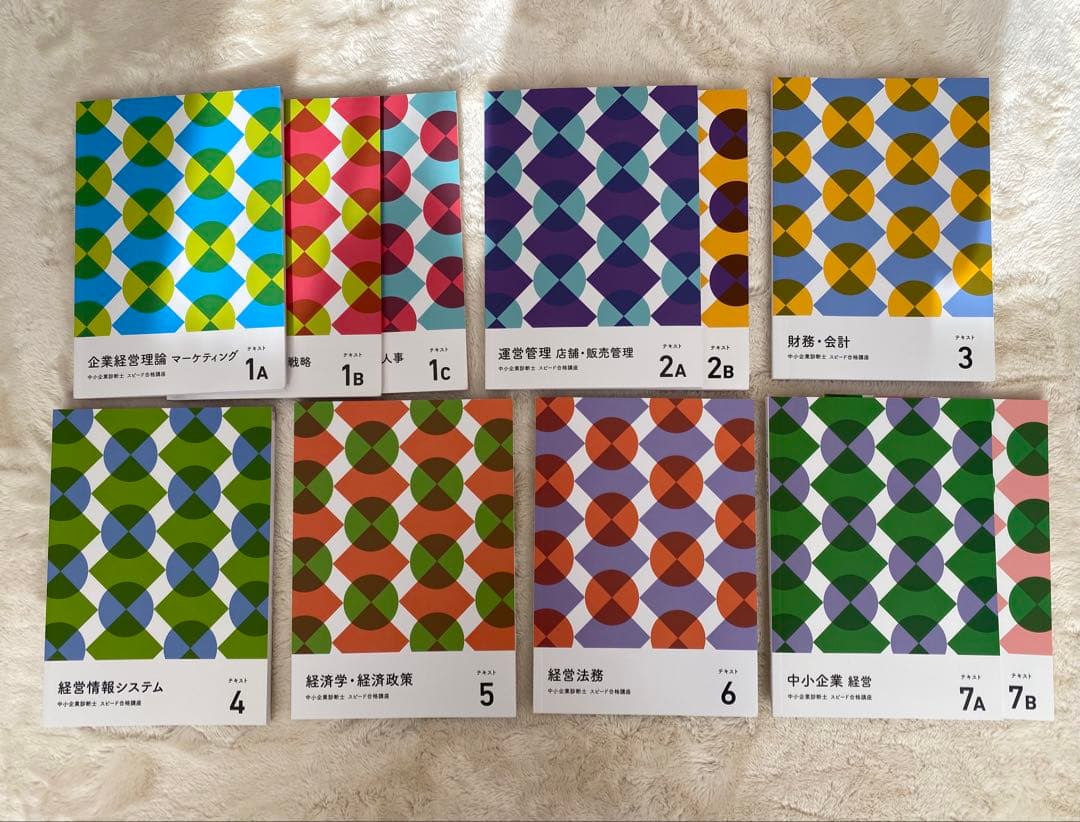 フォーサイト中小企業診断士通信講座　テキスト問題集　2023年度版