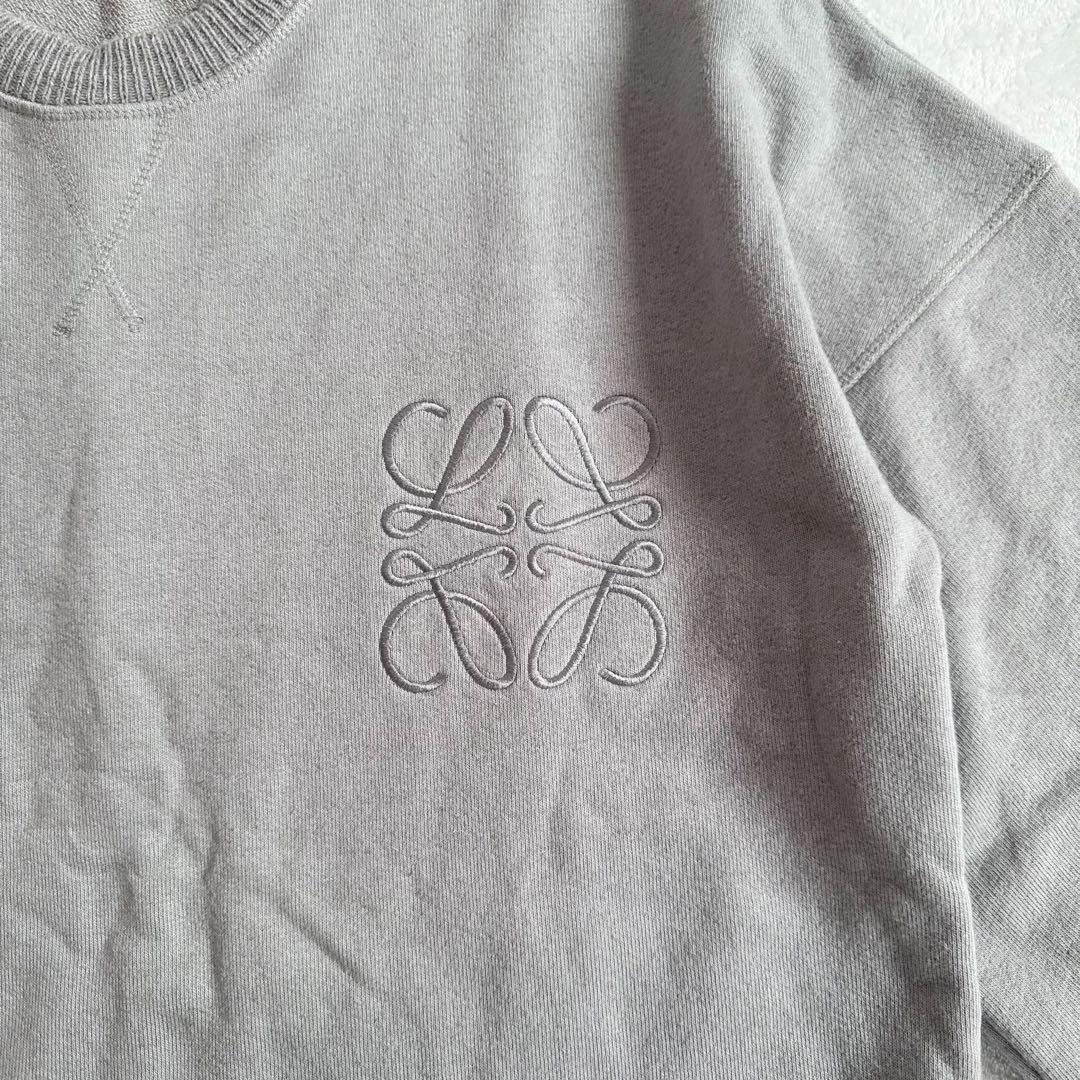 確実正規品　LOEWE スウェットシャツ オーバーサイズ　アナグラム　7分袖