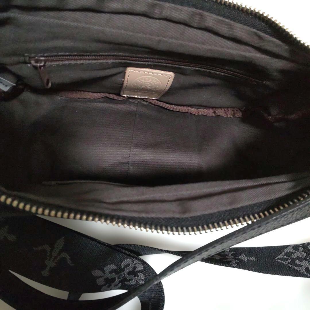 【美品】russet ❀ 太ロゴベルト ショルダーバッグ