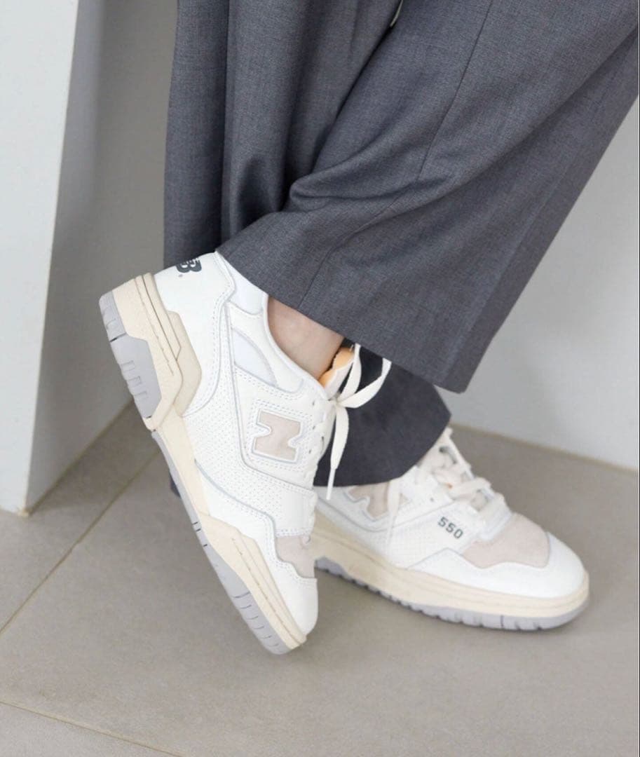 IENA ニューバランスBB550PWG23.5cm