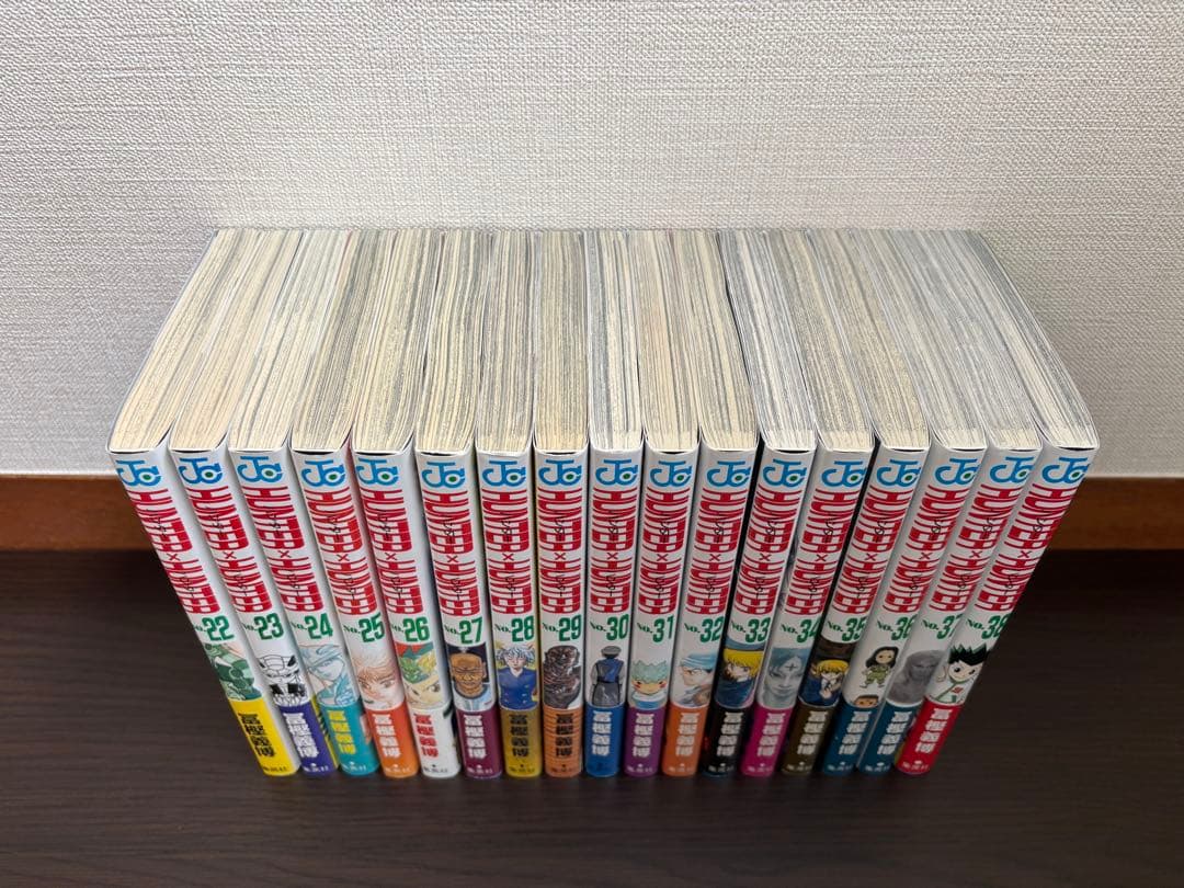 HUNTER×HUNTER 1〜38巻 全巻初版 帯 チラシ レベルE 全初版