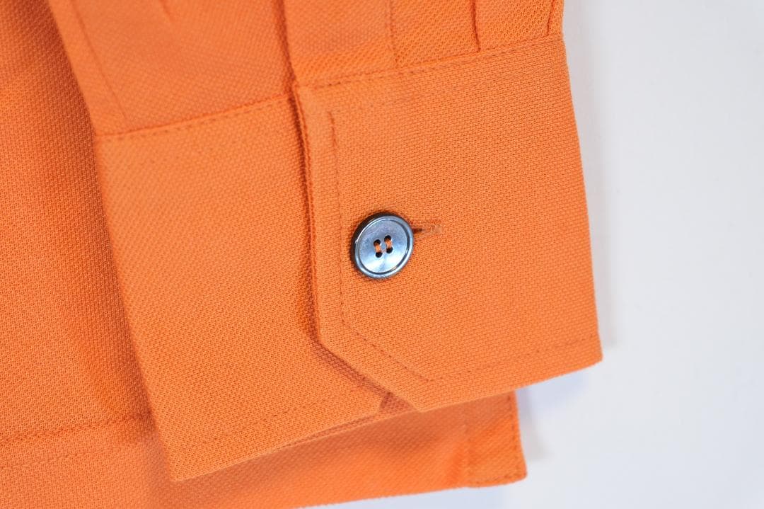 M340 HERMES ポロシャツ　Hロゴ　長袖　正規品 美品