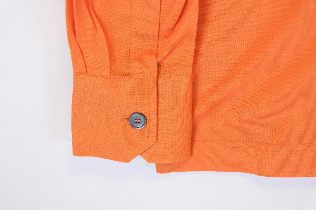 M340 HERMES ポロシャツ　Hロゴ　長袖　正規品 美品