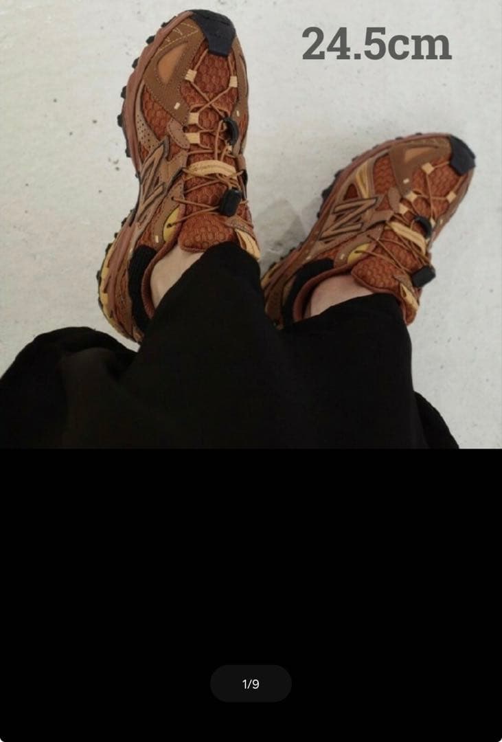 靴 naaaaakoNew Balance ML610XH BROWN