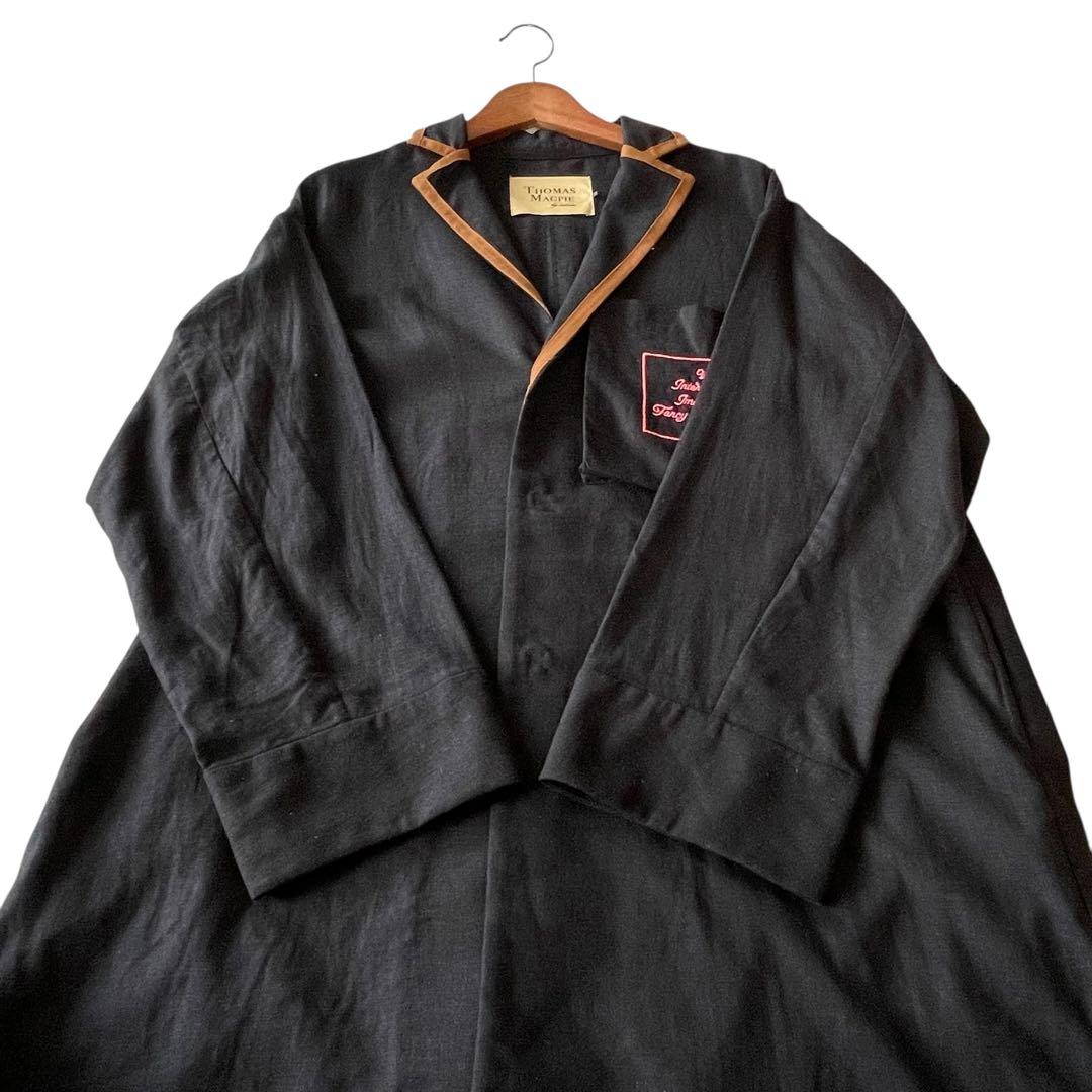 《未使用級》THOMAS MAGPIE トーマスマグパイ ラミーリネン コート