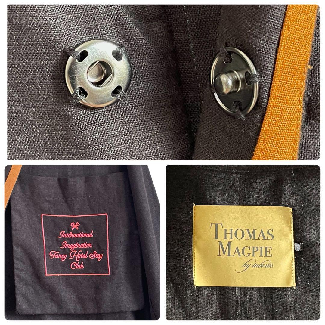 《未使用級》THOMAS MAGPIE トーマスマグパイ ラミーリネン コート