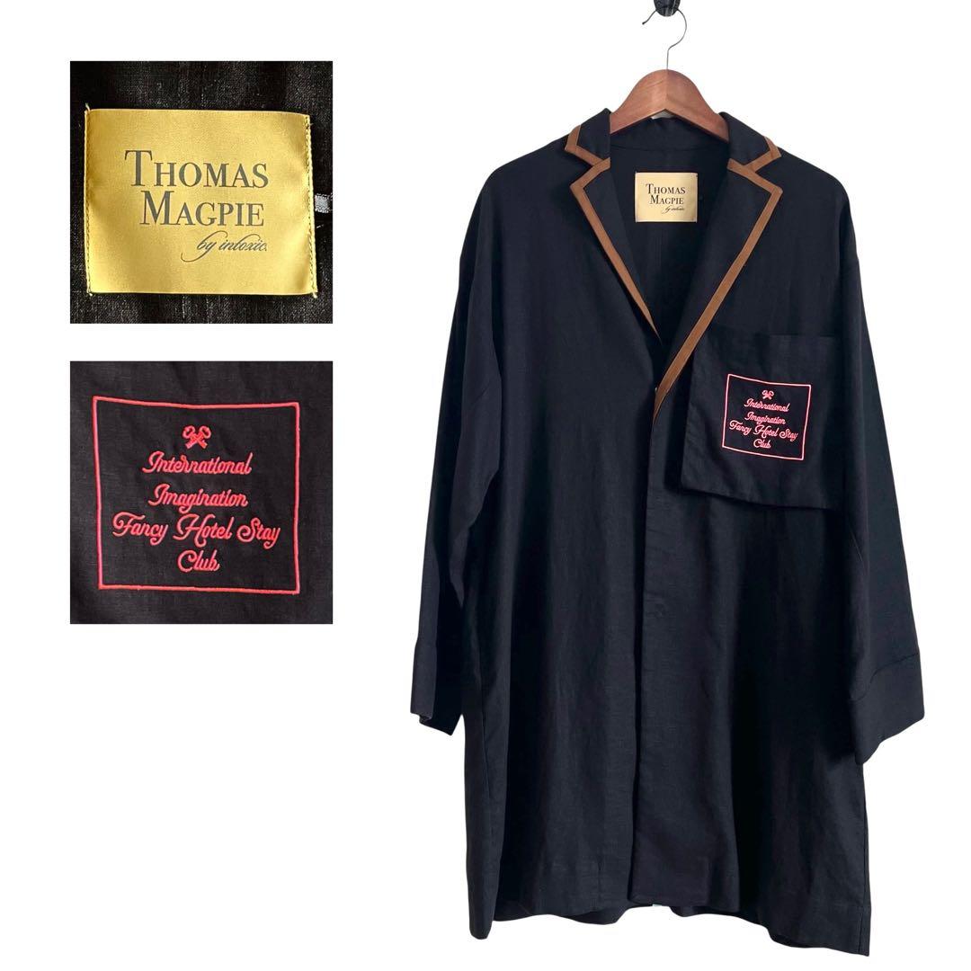 《未使用級》THOMAS MAGPIE トーマスマグパイ ラミーリネン コート