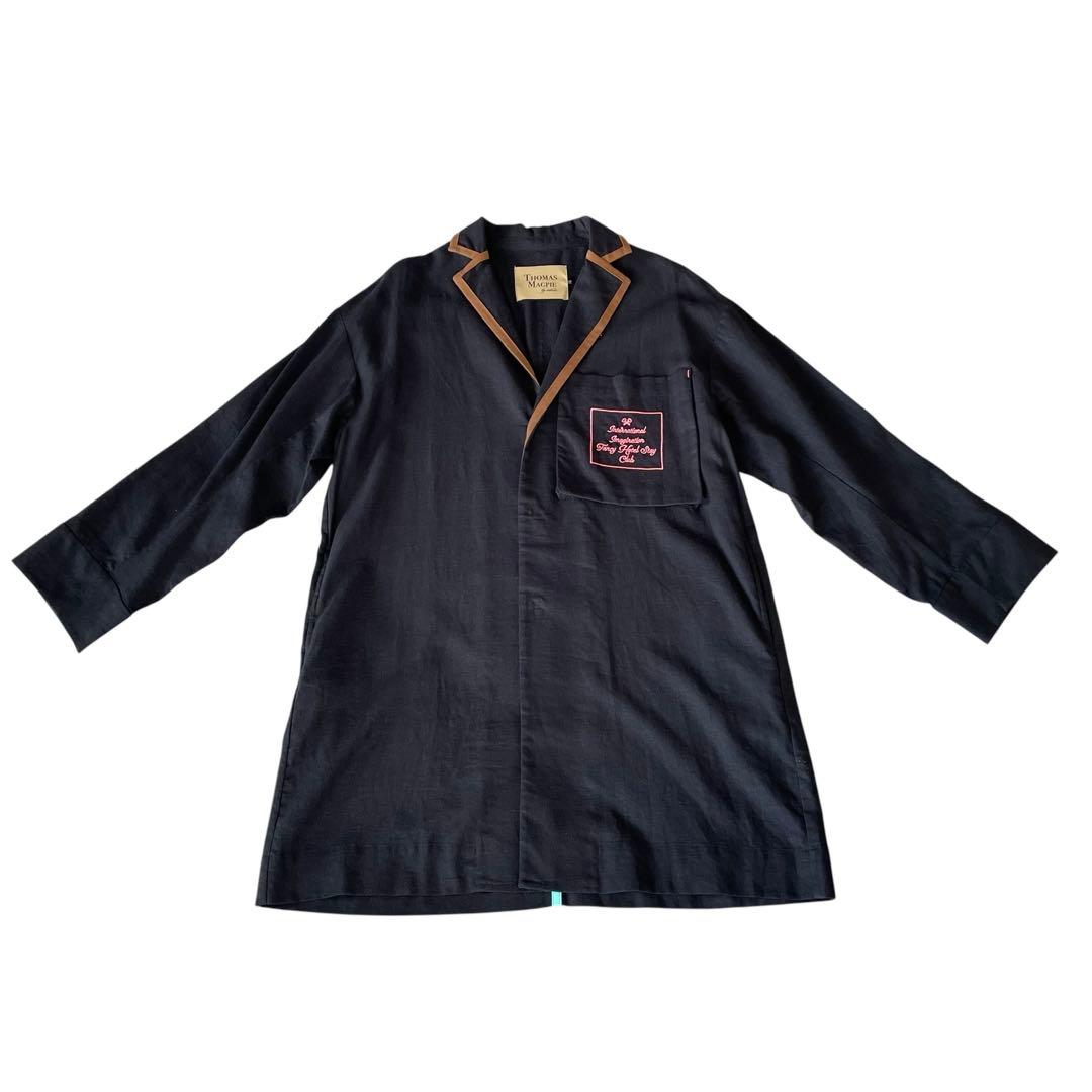 《未使用級》THOMAS MAGPIE トーマスマグパイ ラミーリネン コート