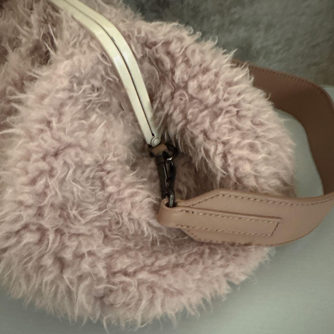 【ウィークエンド マックスマーラ】パスティチーノ がま口バッグ 2WAY