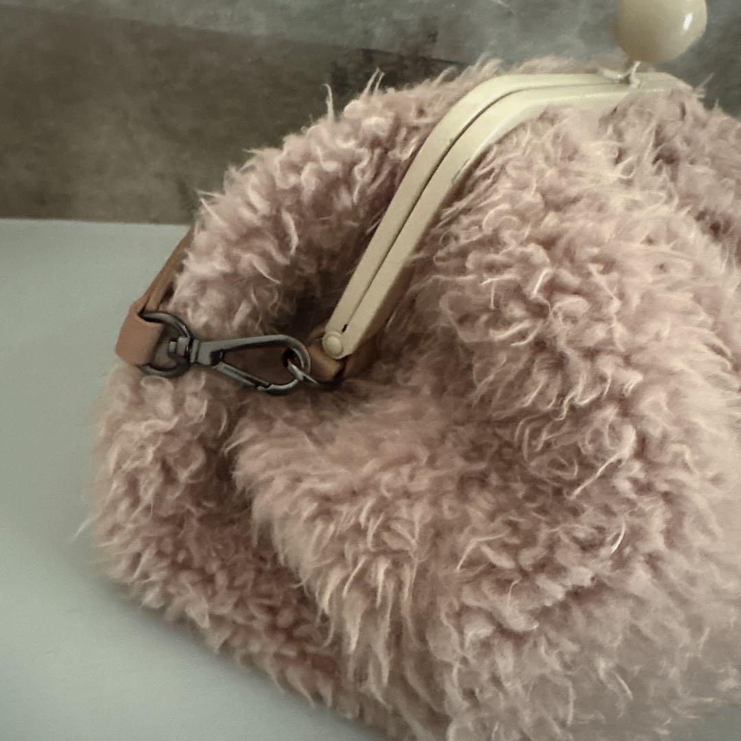 【ウィークエンド マックスマーラ】パスティチーノ がま口バッグ 2WAY