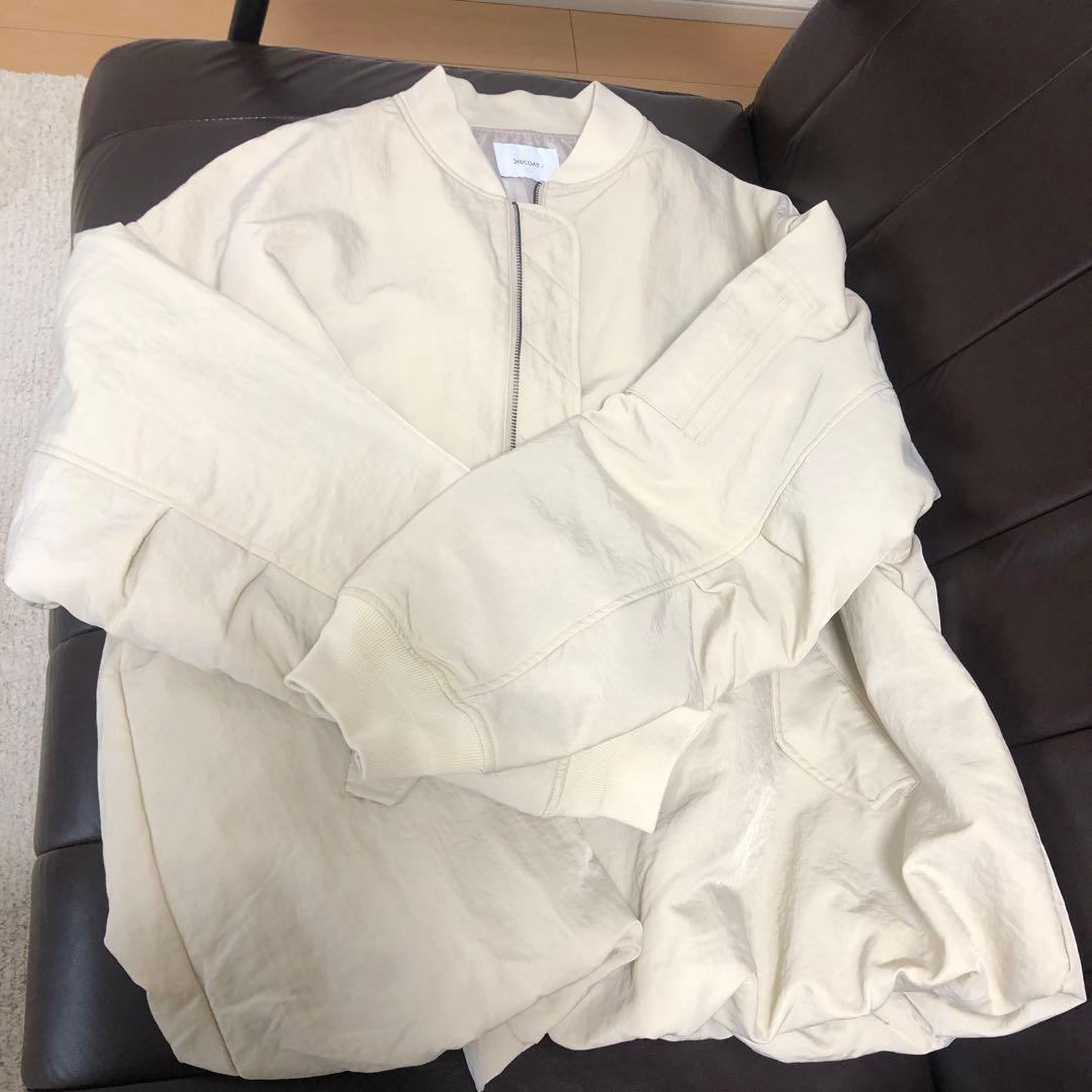 discoat ベージュ オーバーサイズ ジャンパー